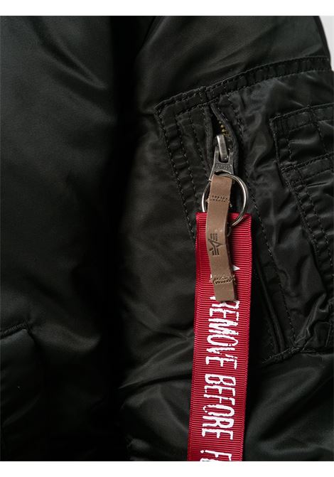 giacca bomber ma-1 vf 59 long uomo verde in nylon ALPHA INDUSTRIES | 168100AI03